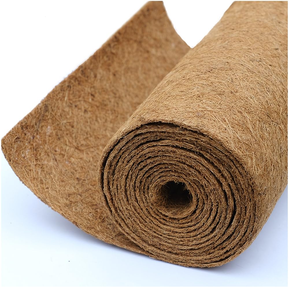 Amazon.com: Coco Coir Liner, Yarrdfir 24x120 inch Natural Coconut